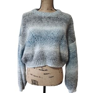 3/$25 Wild Fable Sweater Crew Neck Blues/Grey - Large